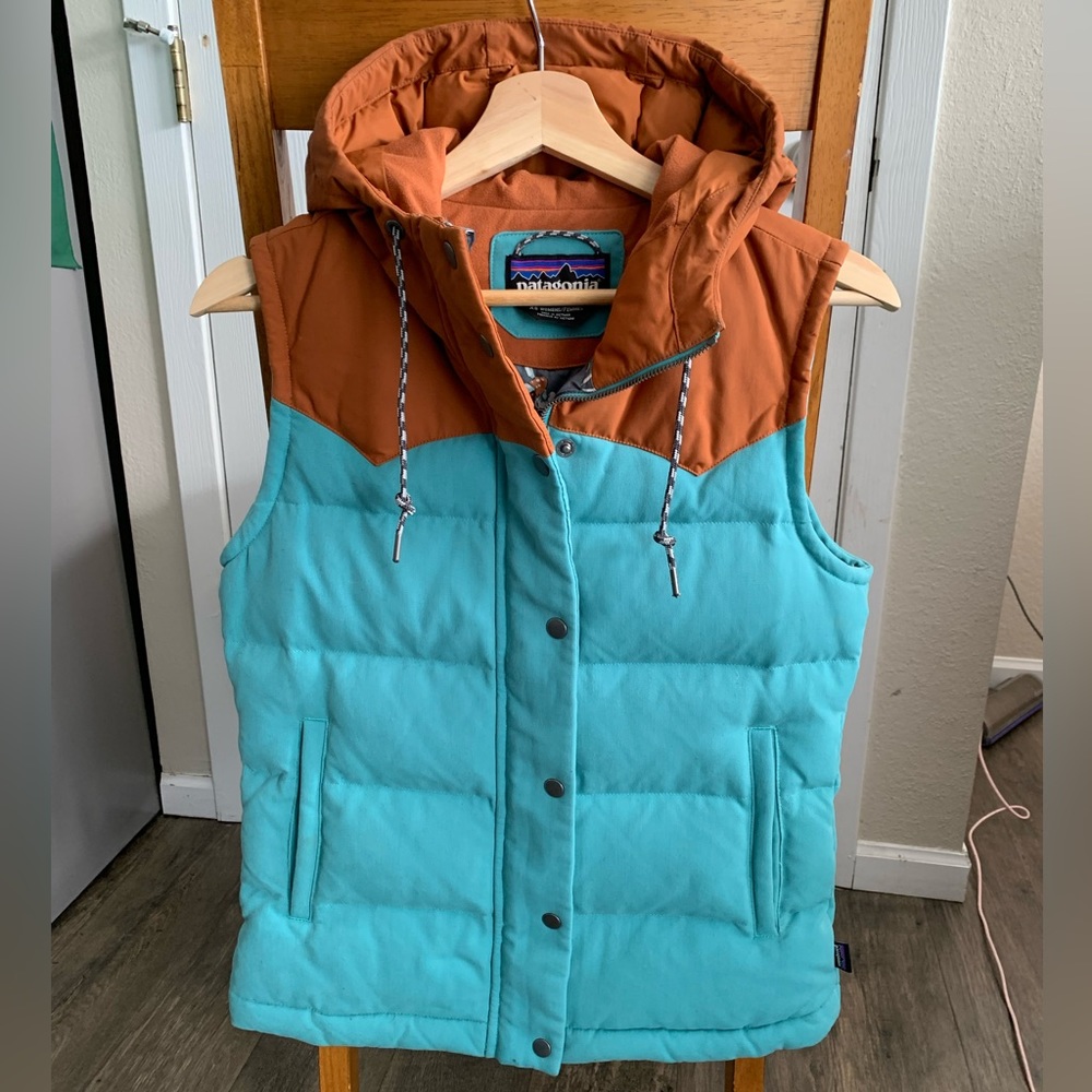 Patagonia Bivy Hooded Down Vest - Women's XS